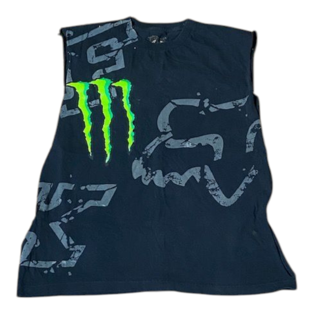 Fox Kids Graphic Tee - Black and‎ Green
